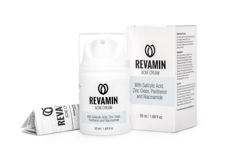 image from Revisión de la crema para el acné Revamin: autenticidad y resultados discutidos